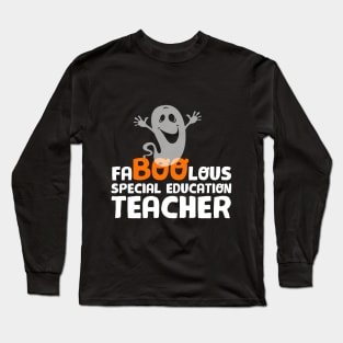 Faboolous Special Education Teacher Halloween Cost Long Sleeve T-Shirt